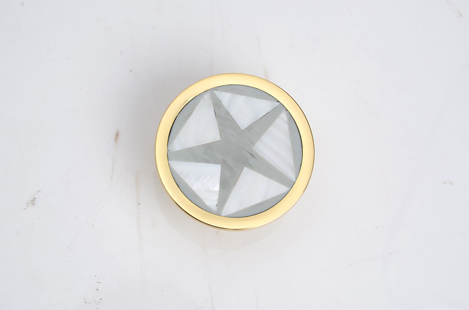 Star Pearl Inlay Knob