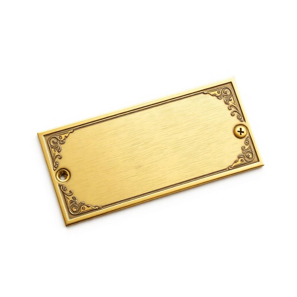 Engraved Finger Plate