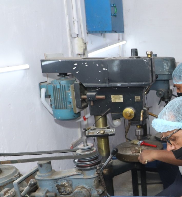 Drill press · component preparation
