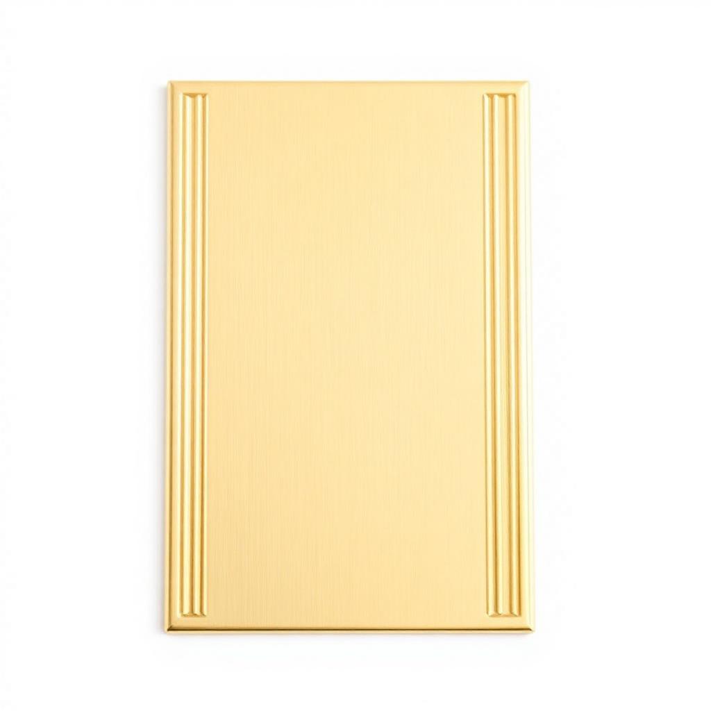 Reeded Finger Plate