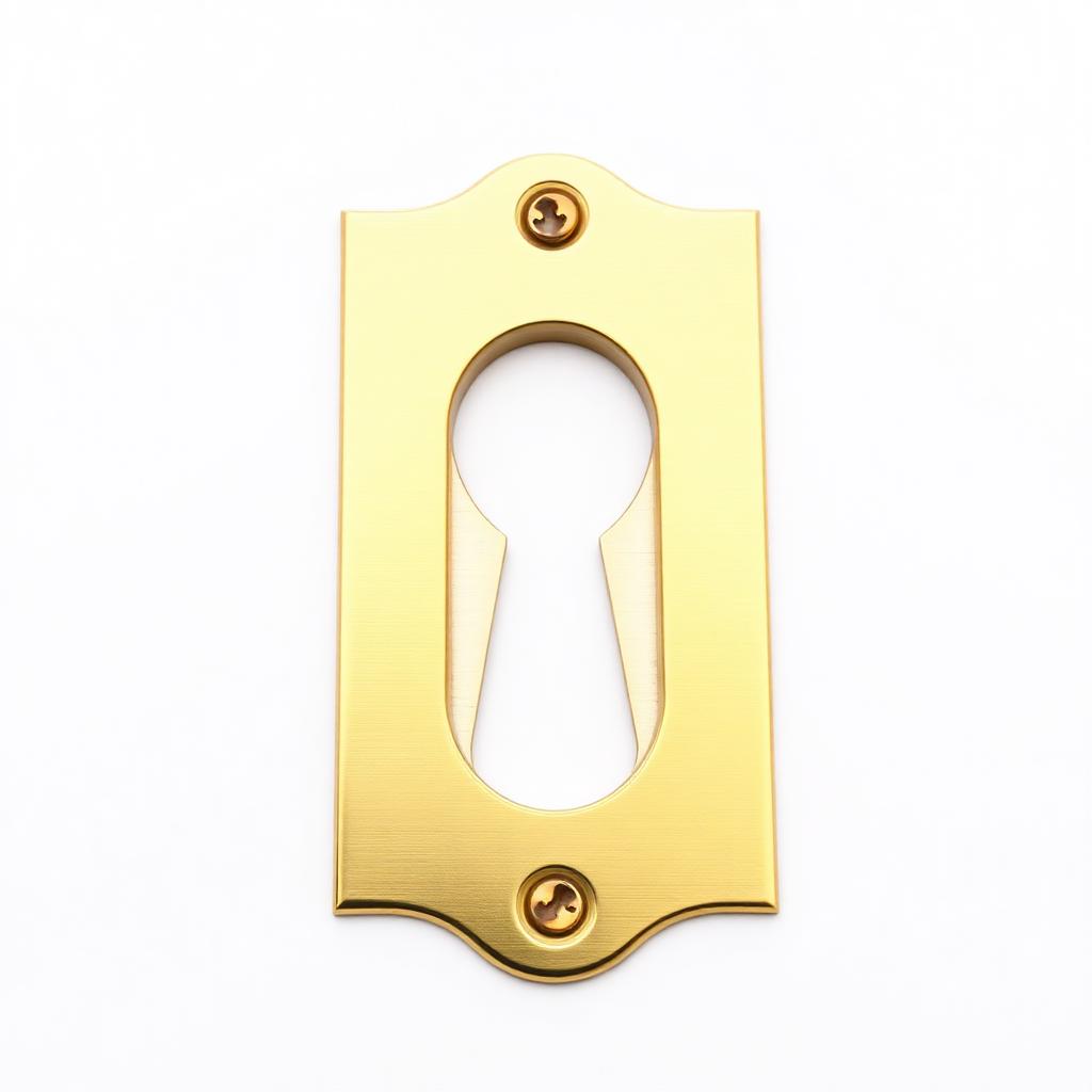 Rectangular Keyhole Escutcheon
