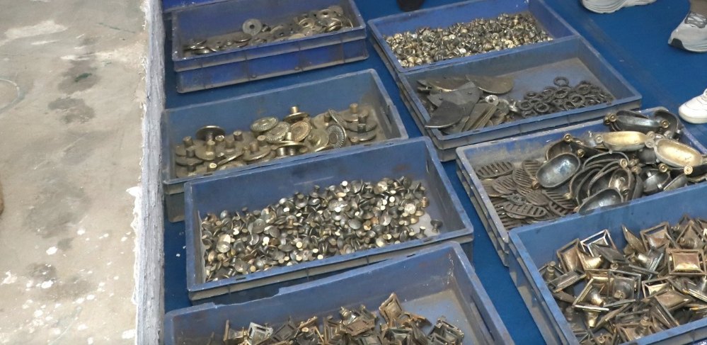 Cast components · awaiting finishing