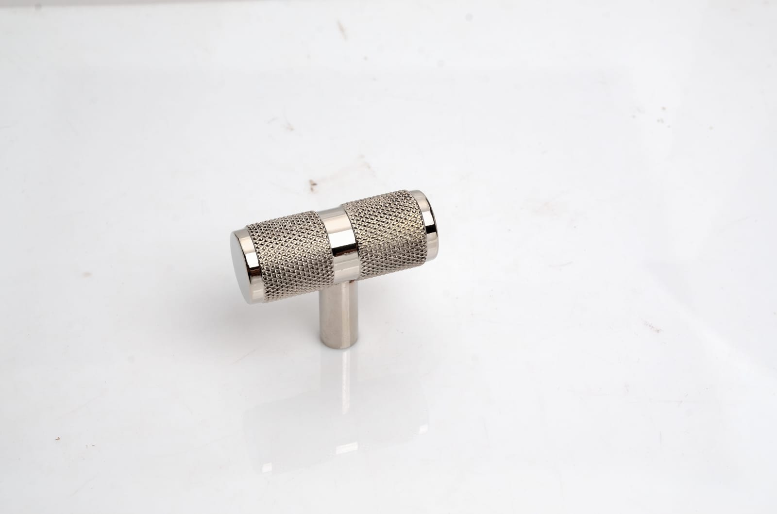 Banded Knurled T-Bar (Nickel)