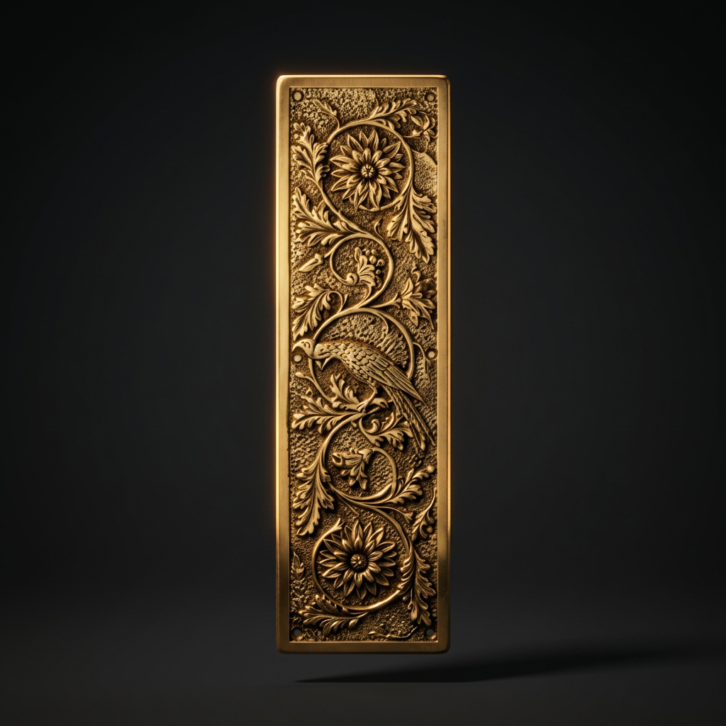 Engraved Finger Plate