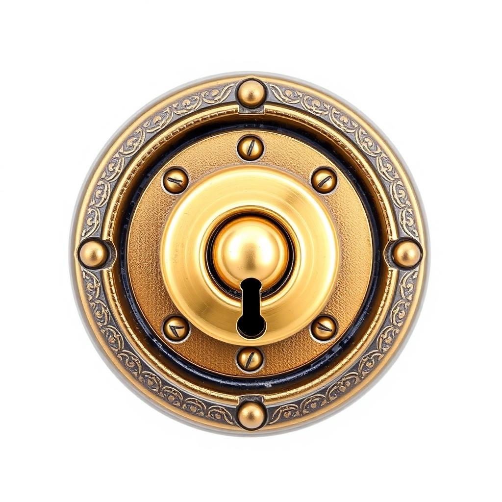 Cast Iron Rim Lock