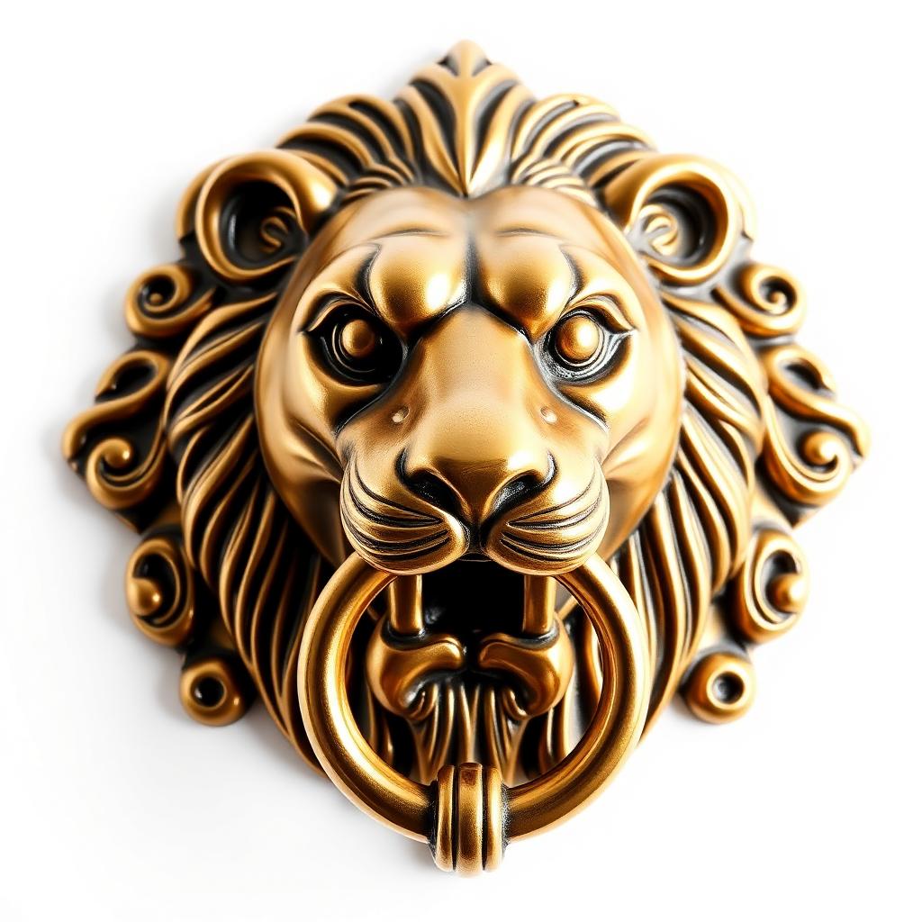Lion Head Door Knocker