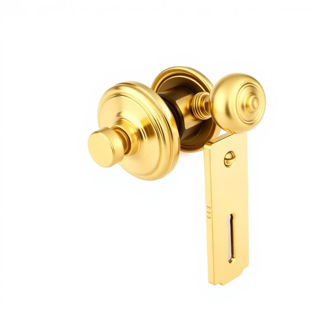 Rim Lock Assembly with Faceplate